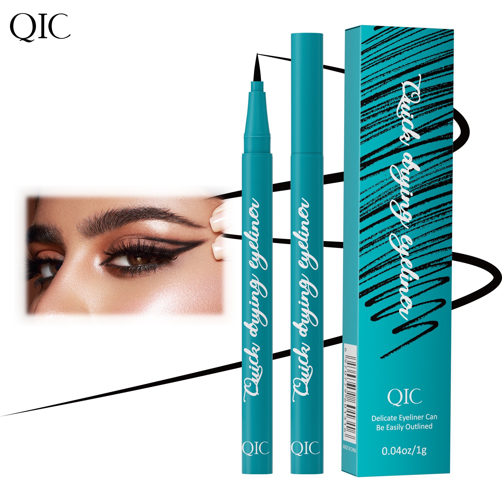 Quick-Dry Waterproof Eyeliner Pen - 24H Smudge-Proof✨ Ultra-Fine Liquid Liner 💦 Sweat-Resistant & Beginner Friendly 🔥 #WaterproofMakeup #TikTokBeauty #QuickDryLiner Quick-Dry Waterproof Eyeliner Pen - 24H Smudge-Proof✨ Ultra-Fine Liquid Liner 💦 Sweat-Resistant & Beginner Friendly 🔥 #WaterproofMakeup #TikTokBeauty #QuickDryLiner